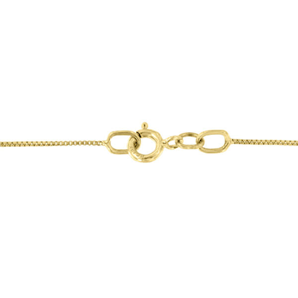 Espira 10kt. Gold Round Cut Diamond Swirl Heart Necklace