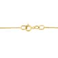 Espira 10kt. Gold Round Cut Diamond Swirl Heart Necklace - image 5