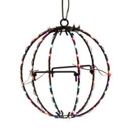 Kurt Adler 6in. RGB LED Foldable Metal Sphere