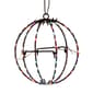 Kurt Adler 6in. RGB LED Foldable Metal Sphere - image 1