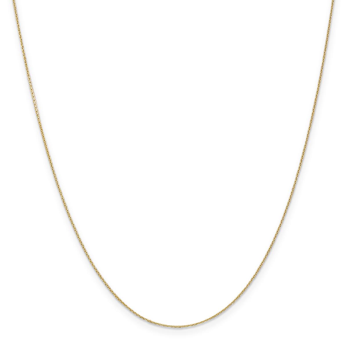 Gold Classics™ .65mm. 14kt. Diamond Cut Cable Chain...