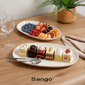 Sango Siterra 2pc. Speckled Stoneware Large Serving Platters Set - image 6
