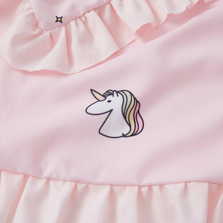 Sweet Home Collection Kids Unicorn 7pc. Bed In A Bag Set