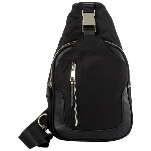 Madden Girl Nylon Buckle Sling Bag - image 