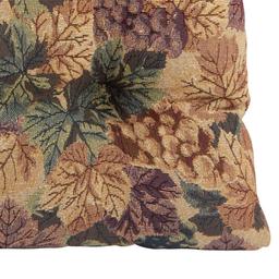 Klear Vu The Gripper® 2pc. Cabernet Tufted Chair Cushions Set