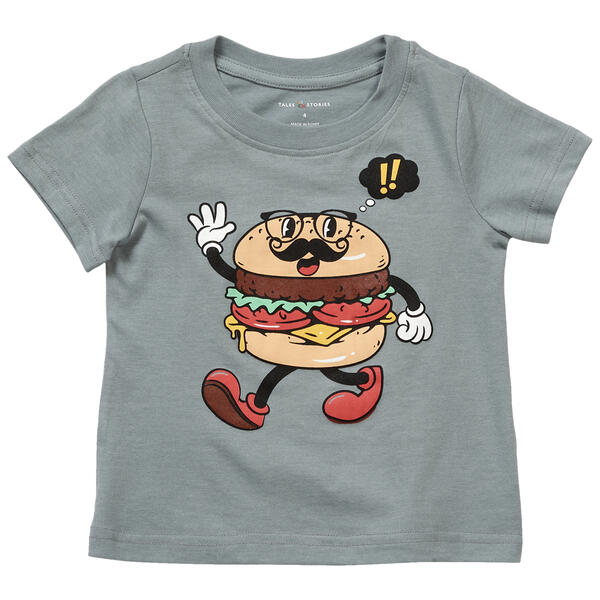 Boys &#40;4-7&#41; Tales & Stories Mr. Burger Graphic Tee - Trade - image 