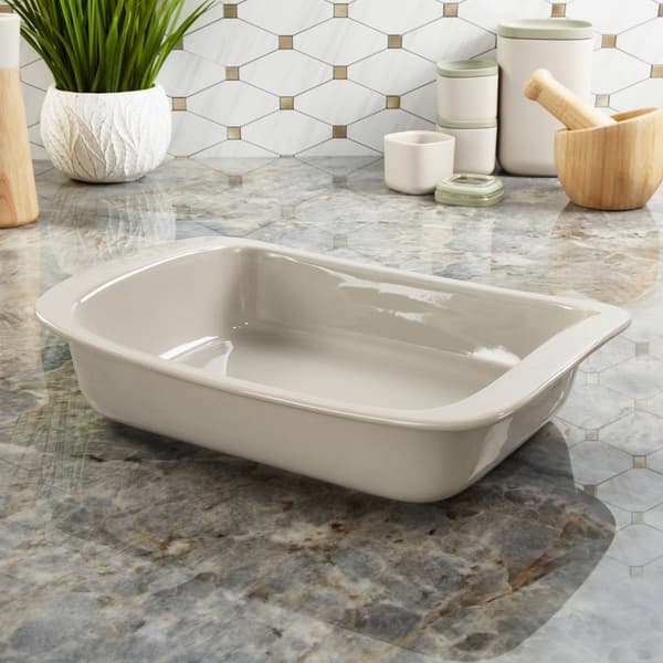 BergHOFF Balance 11in. Stone Rectangular Baking Dish