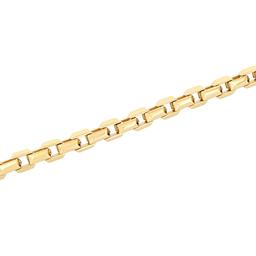 Mens Gentlemen's Classics™ Gold Beveled Link Bracelet