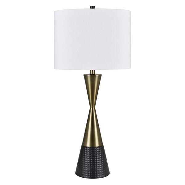 Crestview Collection Black & Gold Metal Table Lamp - image 