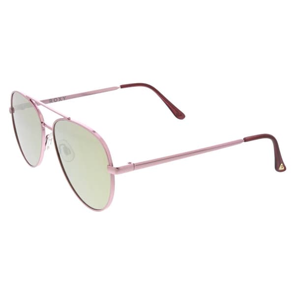Womens Roxy Rounded Modern Aviator Sunglasses - image 