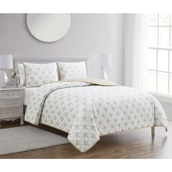 Ashley Cooper&#40;tm&#41; Cassandra 3pc. Quilt Set - image 