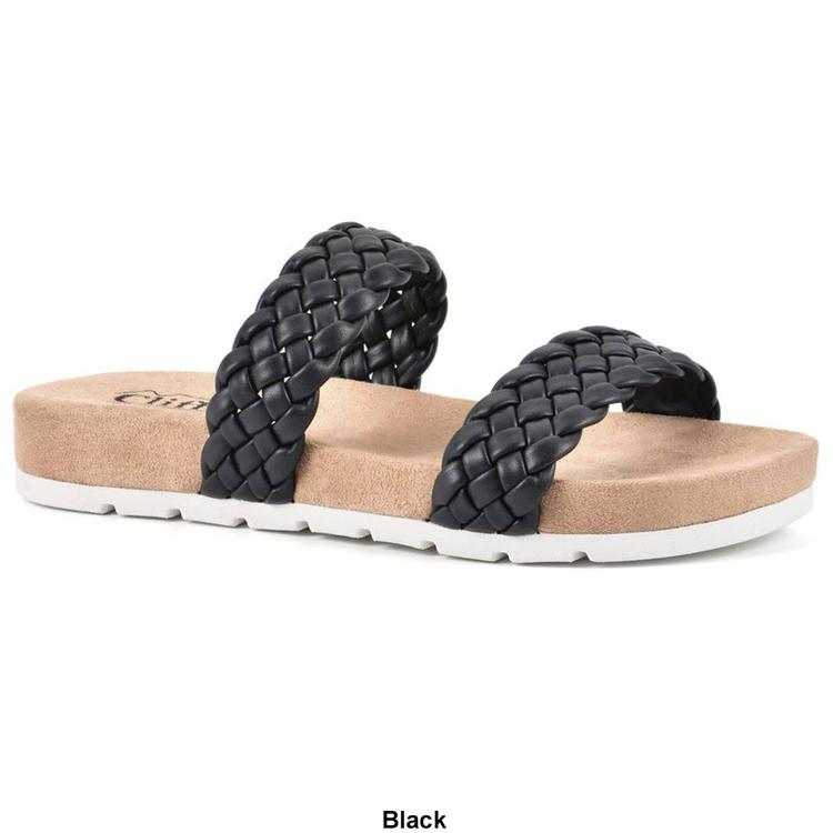 Womens Cliffs by White Mountain Truly Slide Sandals