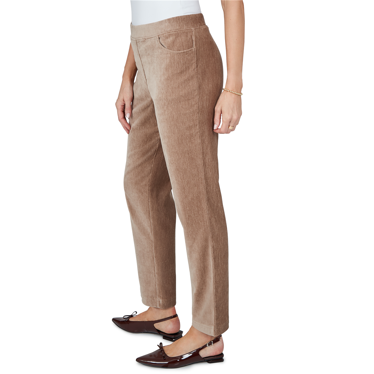 Petite Alfred Dunner Sunset Ridge Chenille Pants