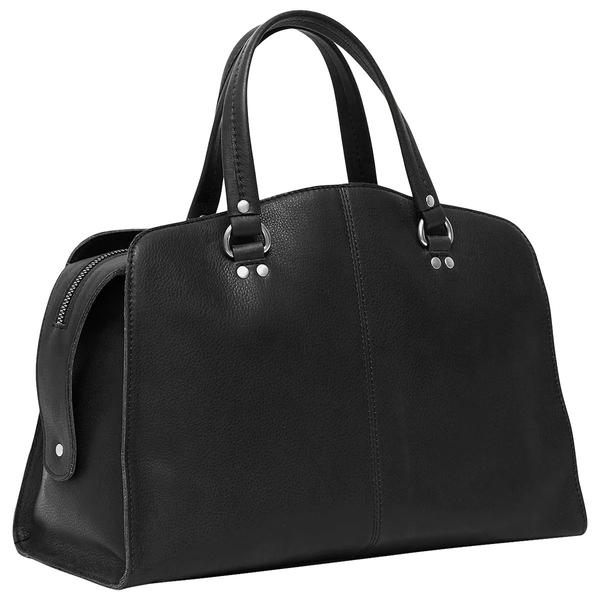 Womens American Leather Co. Marion Large Triple Satchel