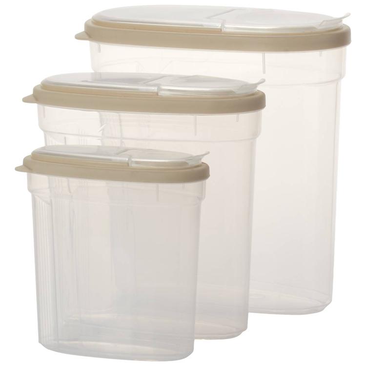Famous Brand Nesting Containers with Pour Lids - Set of 3