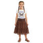 Girls (7-12) Freestyle Revolution Good Vibes Tee/Lace Maxi Skirt - image 1