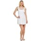 Juniors Trixxi Smock V-Waist Tie Shoulder Sundress - image 1