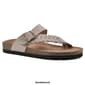 Womens White Mountain Happier Footbed Sandals - image 11