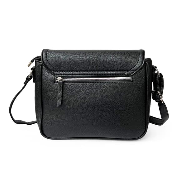 NICCI Rounded Front Flap Crossbody Handbag