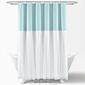 Lush Décor® Tulle Skirt Color Block Shower Curtain - image 7