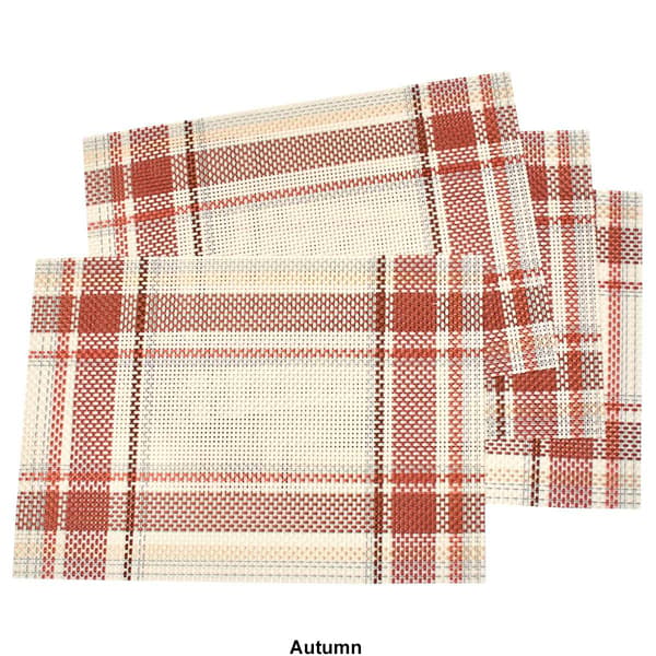 Very Merry Plaid Square Placemats