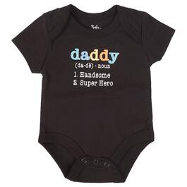 Baby Unisex (3-9M) Baby Essentials Super Dad Bodysuit
