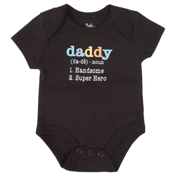 Baby Unisex (3-9M) Baby Essentials Super Dad Bodysuit - image 