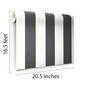 RoomMates&#174; Awning Stripe Black Peel & Stick Wallpaper - image 7
