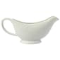 Home Essentials White Hobnail Embossed Gravy Boat - image 1