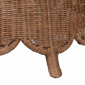 bali & pari Detta Natural Rattan Footstool with Cushion - image 5