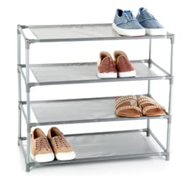 Home Basics 12 Pair Non-Woven Shoe Rack