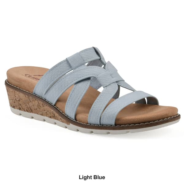 Womens Cliffs by White Mountain Tinisha Wedge Sandals