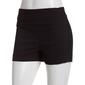Juniors Zoe + Phoebe Solid Millennium Pull On Shorts - image 1