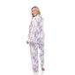 Plus Size White Mark 2pc. Long Sleeve Floral Pajama Set - image 2