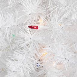 Northlight 18in. Pre-Lit White Artificial Christmas Tree