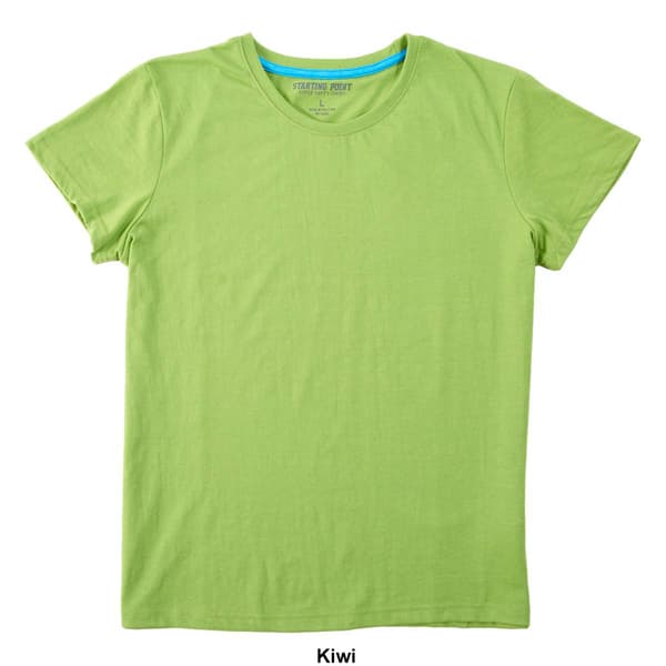 Womens Starting Point Short Sleeve Crew Neck T-Shirt