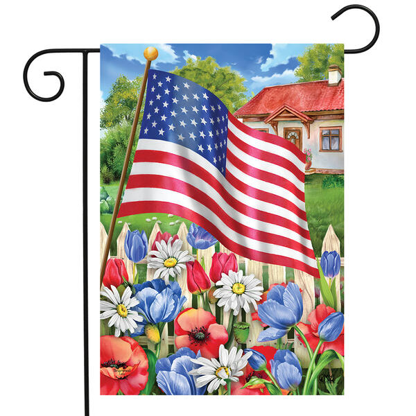 Briarwood Lane Americana Garden Summer Garden Flag - image 