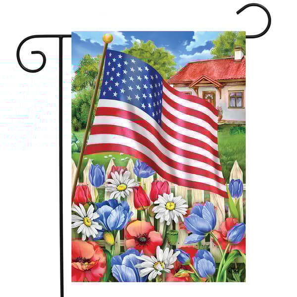 Briarwood Lane Americana Garden Summer Garden Flag - image 