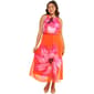 Womens Robbie Bee Sleeveless Floral Chiffon Maxi Dress - image 2