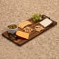 Kalmar Home Large Rectangular Acacia Wood Tray with Metal Handles - image 2