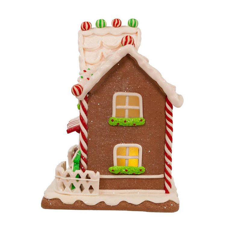 Kurt S. Adler 9in. Light Up Gingerbread House