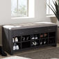 Baxton Studio Fabric Upholstered Entryway Bench - image 1