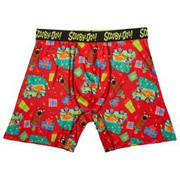 Mens Scooby Doo Christmas Tree Boxer Briefs