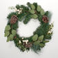 Life Like Pine Cone/Berries/Eucalyptus Leaf Wreath - image 1