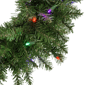 Northlight 24in. Multi LED Lights Rockwood Pine Christmas Wreath - image 2