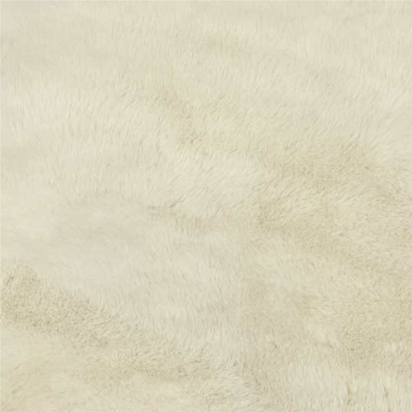 Northlight 84in. White Faux Fur Round Tree Skirt