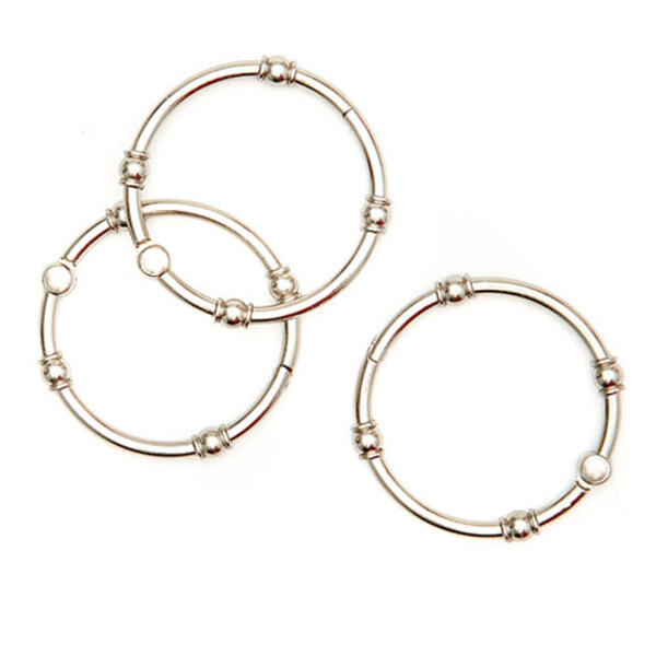 Maytex Charleston Luminex Shower Curtain Hooks - image 