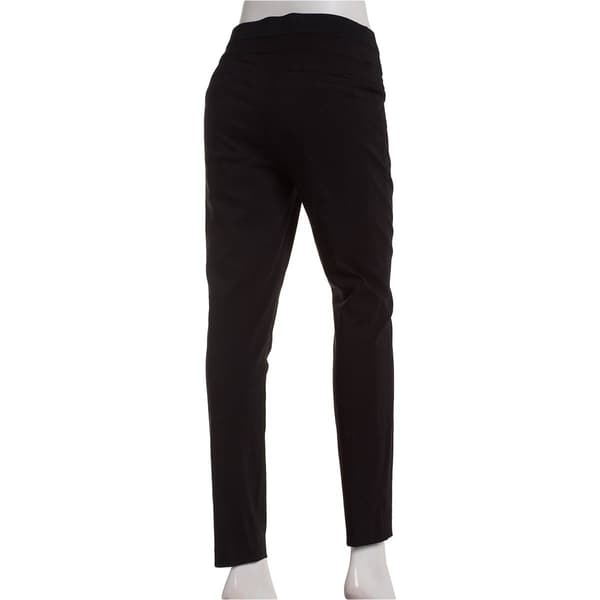 Juniors Leighton Wide Waist Millennium Skinny Pull On Dress Pants