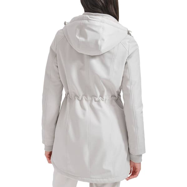 Womens Calvin Klein Softshell Anorak Jacket with Sherpa Lining