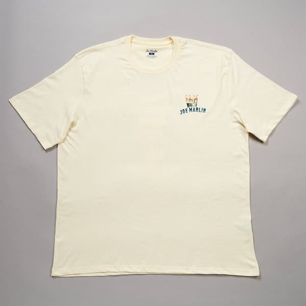 Mens Big & Tall Joe Marlin Graphic Tee - Ivory Coast - image 